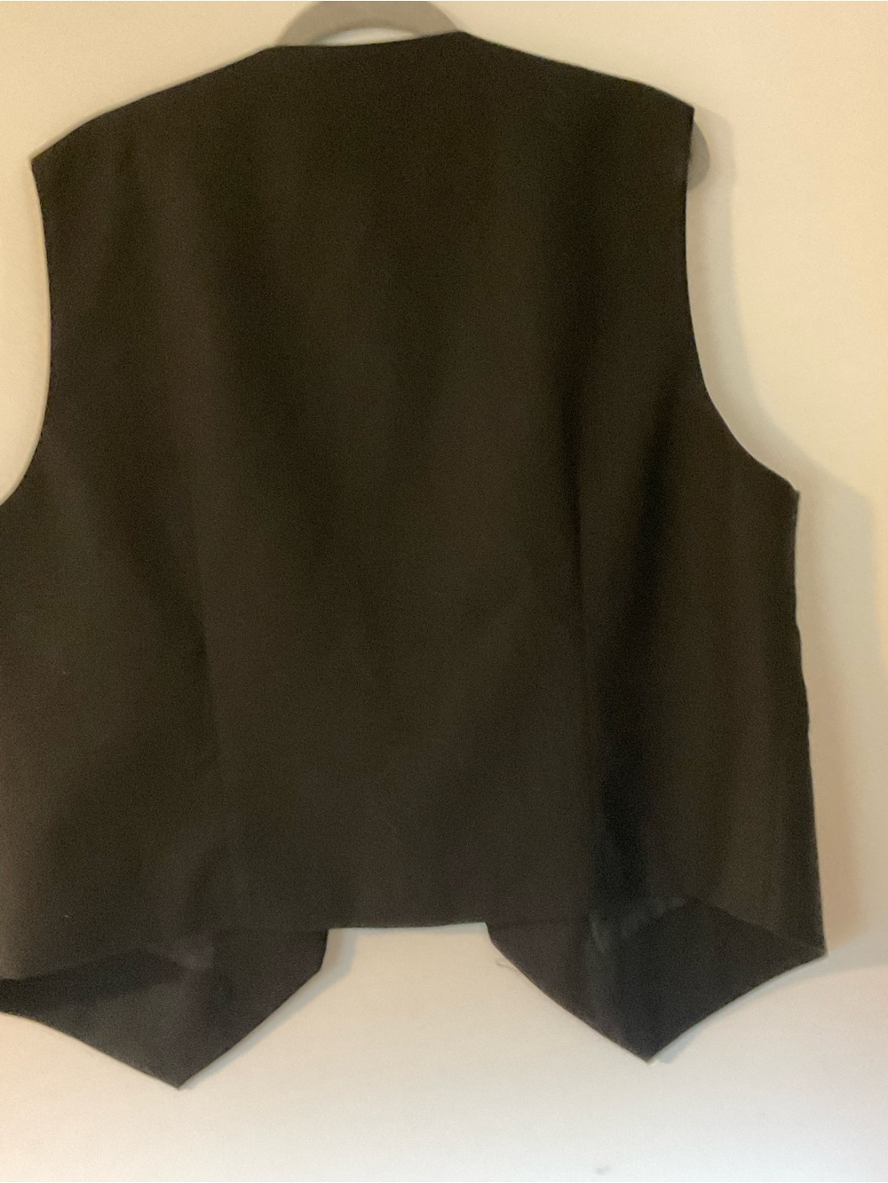 Classic Black Women's Button Vest - Picture 2 of 4
